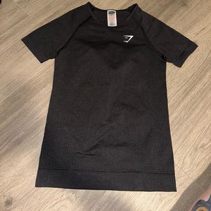 Charcoal gymshark shirt